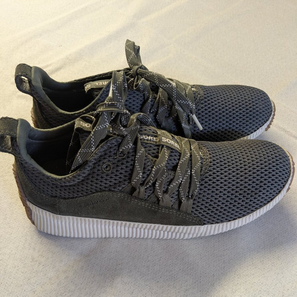 Sorel Women's Green Mesh Sneakers Size 7 waterproof